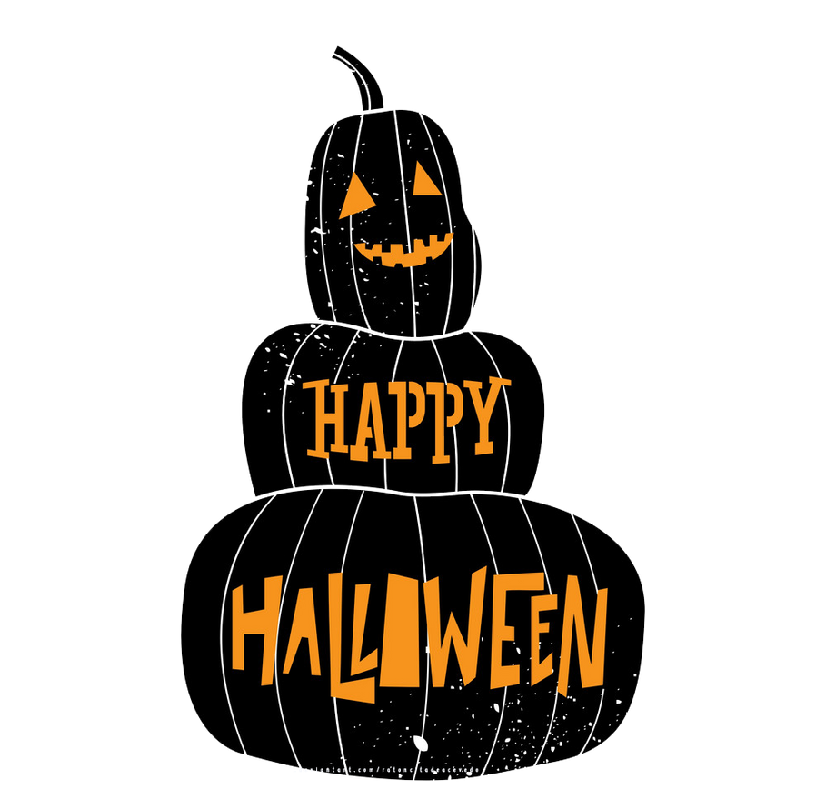 Happy Halloween Png Photos (black)