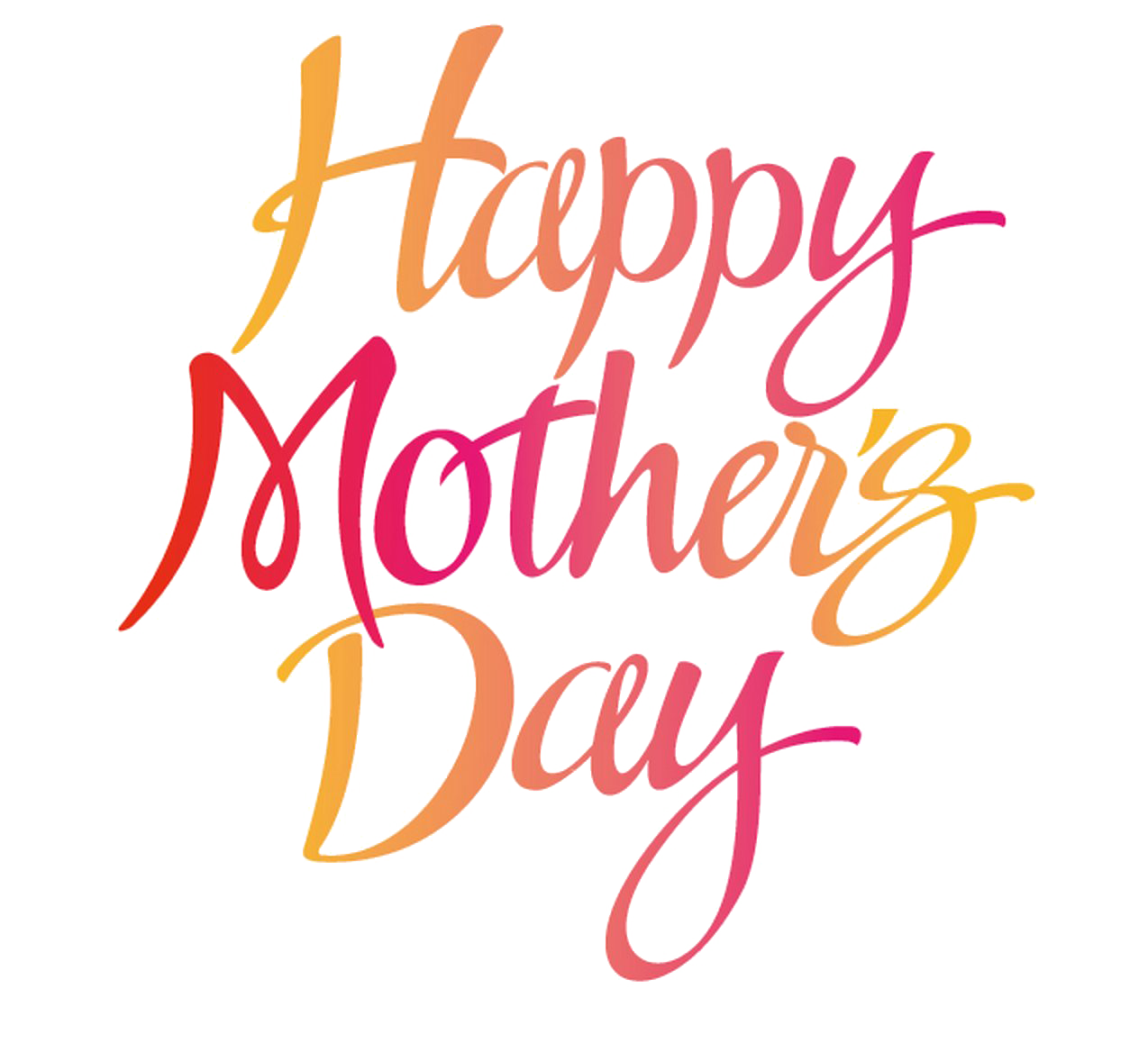 Happy Mothers Day Text Png Images (white)