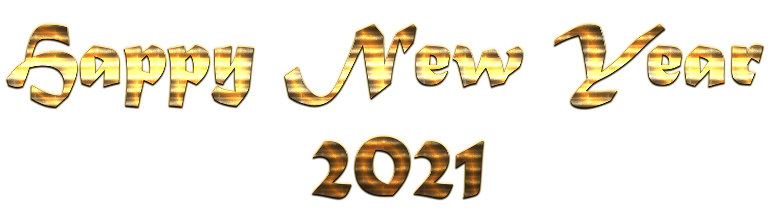 Happy New Year 2021 Png Photos (black)