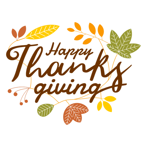 Happy Thanksgiving Png Pic (maroon, gray)