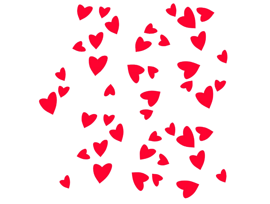 Happy Valentines Day Heart Png Picture (red, white)