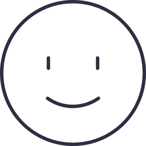 Happy Smile Smile Face Icon Free Png Icon (black, indigo)