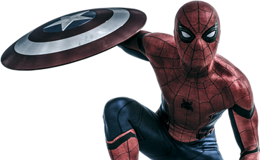 Captain America Civil War Transparent Png (black)