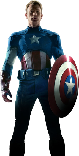 Captain America Png Free Download (black)