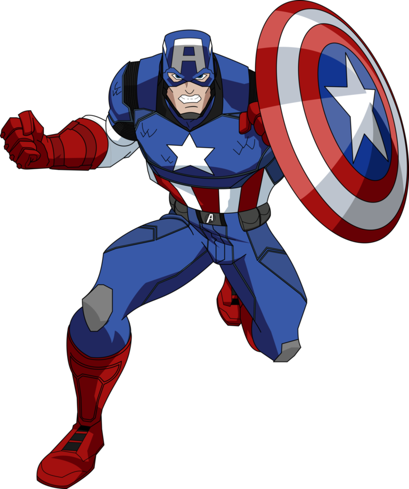 Captain America Png Image (maroon, teal, black, white, navy)