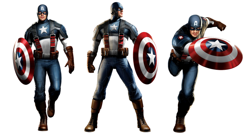 Captain America Png Photos (black)