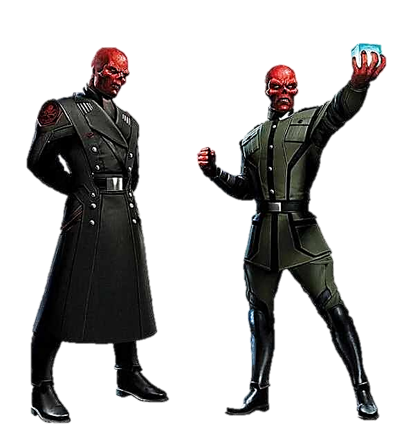 Captain America Red Skull Png Picture (black)