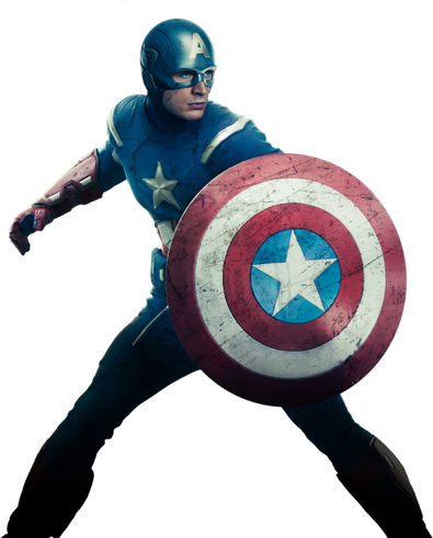 Captain America The First Avenger Png Photos (black)