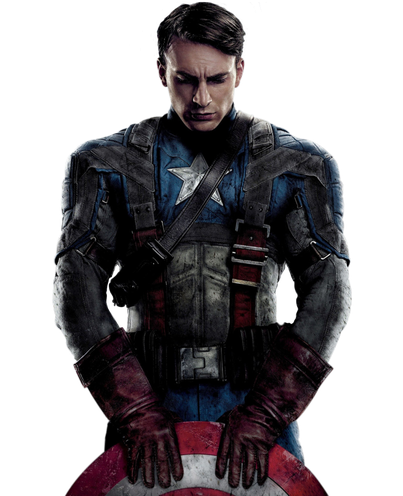 Captain America The Winter Soldier Movie Png Transparent Image (black)