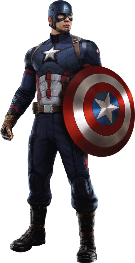 Captain America The Winter Soldier Png File (black)