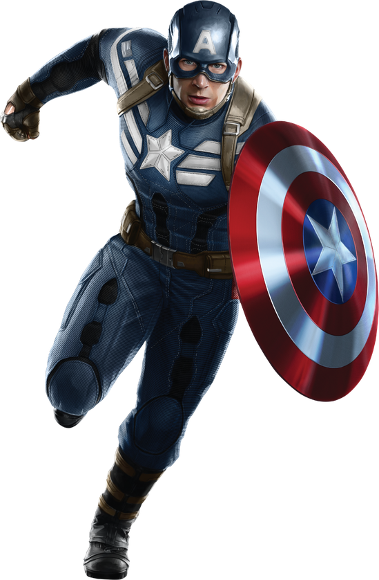 Captain America The Winter Soldier Png Hd Isolated (black)