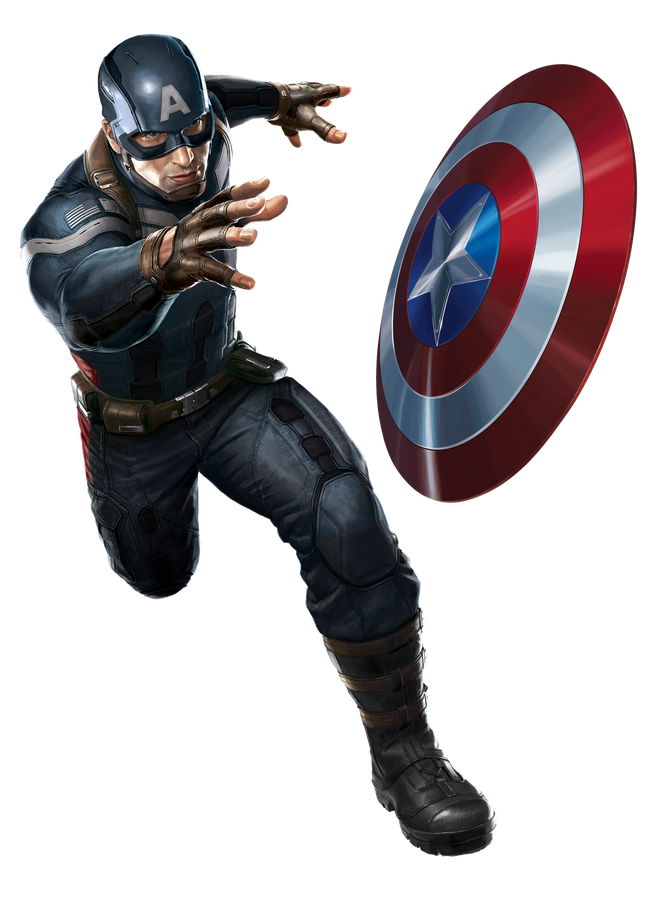 Captain America The Winter Soldier Png Isolated Photos (black)