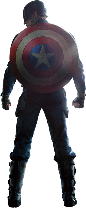 Captain America The Winter Soldier Png (black)