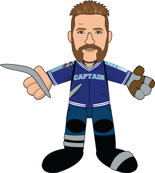 Captain Boomerang Png File (black, navy, pink, silver)