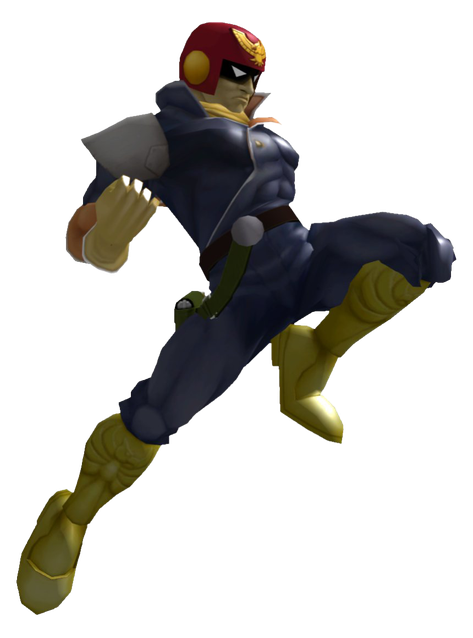 Captain Falcon Png File (black)