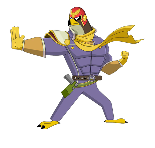 Captain Falcon Png Free Download (black, gray, chocolate, salmon)