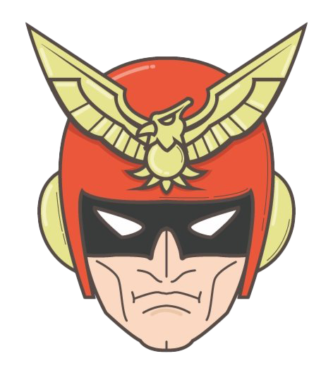 Captain Falcon Png Hd (indigo, chocolate, silver, white, pink)