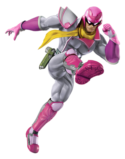 Captain Falcon Png Picture (black, gray, silver)