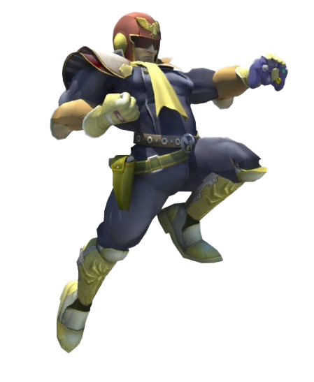 Captain Falcon Png Transparent Image (white, indigo, black)