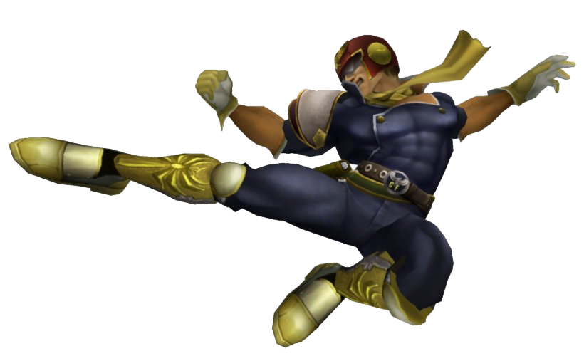 Captain Falcon Png Transparent (white, black)