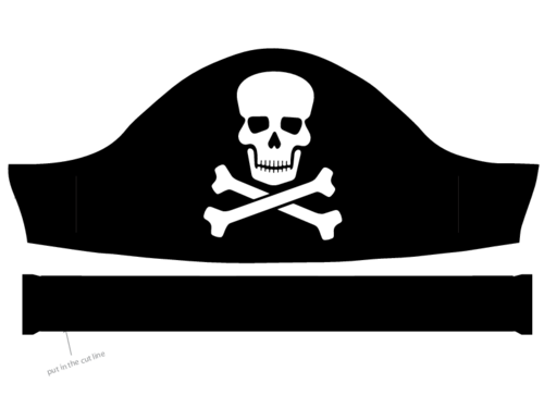 Captain Hat Background Png (black, gray, white)