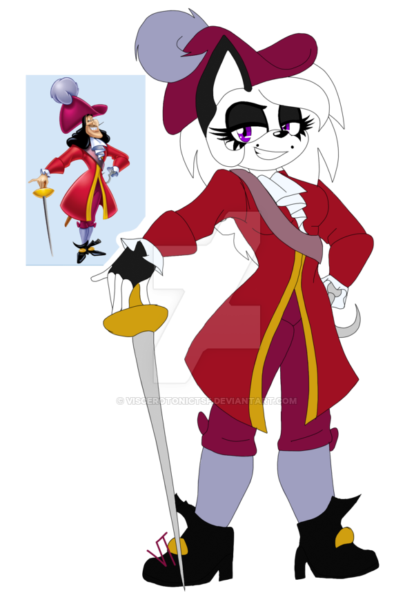 Captain Hook Png Background Image (maroon, silver, black, white, lavender)