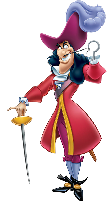 Captain Hook Png Photos (black)