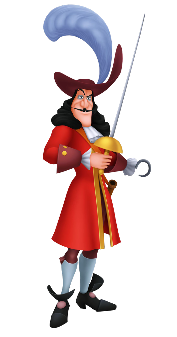 Captain Hook Transparent Images Png (black, silver)