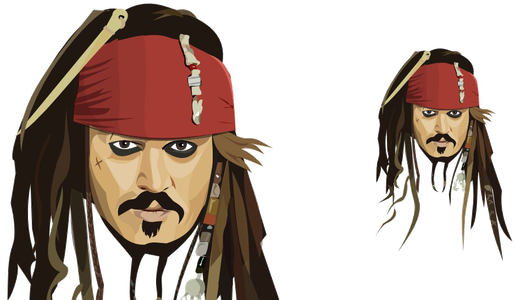 Captain Jack Sparrow Png Isolated Hd Pictures (black, chocolate, maroon)