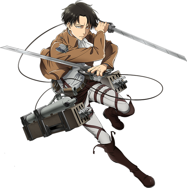 Captain Levi Ackerman Png Transparent Image (indigo, black)