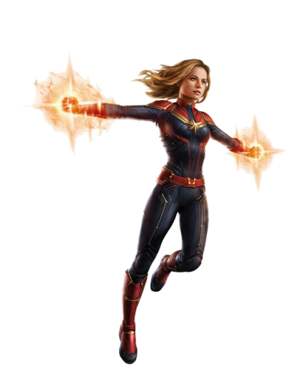 Captain Marvel 2019 Movie Png Photo (black)