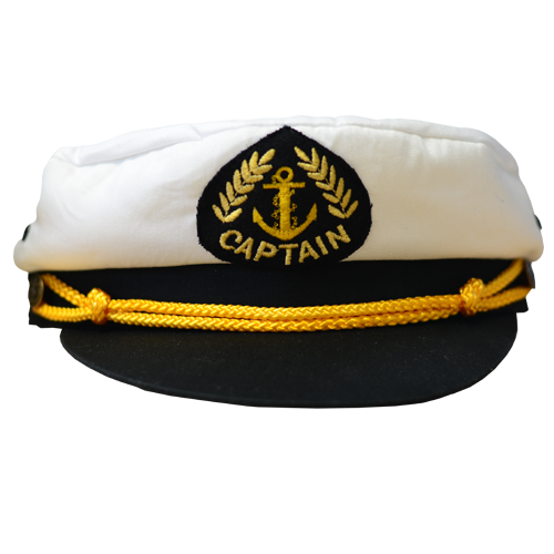 Captain Navy Cap Png Transparent Image (silver, white, black, gray, lavender)