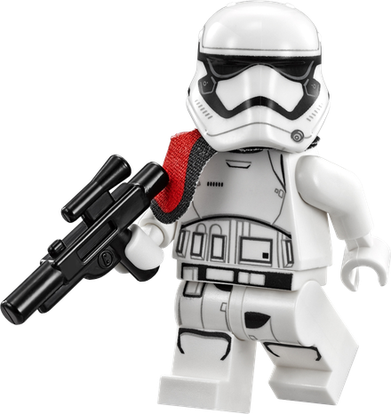 Captain Phasma Toy Transparent Background (black, white, lavender)