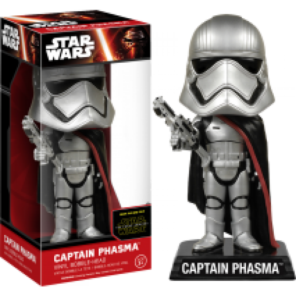 Captain Phasma Toy Transparent Png (black, white)