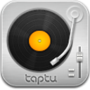 Taptu Audio Record Player Musica Free Nobackground Png Icon Download (black, indigo)