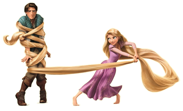 Rapunzel Download Png Image (gray, pink, black)