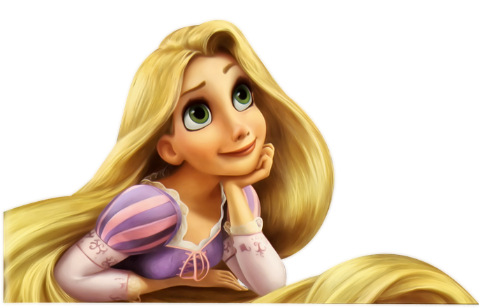 Rapunzel Png Hd (silver, salmon, pink, black)