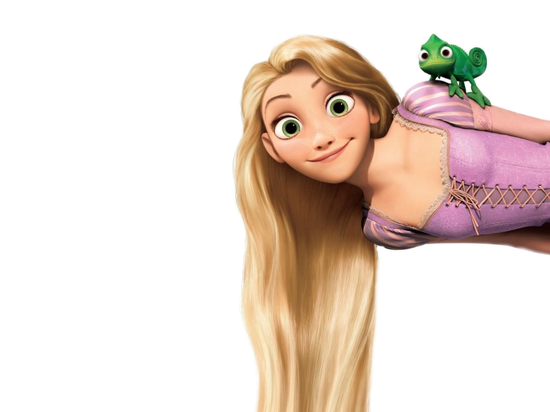 Rapunzel Png Image (lavender, black)