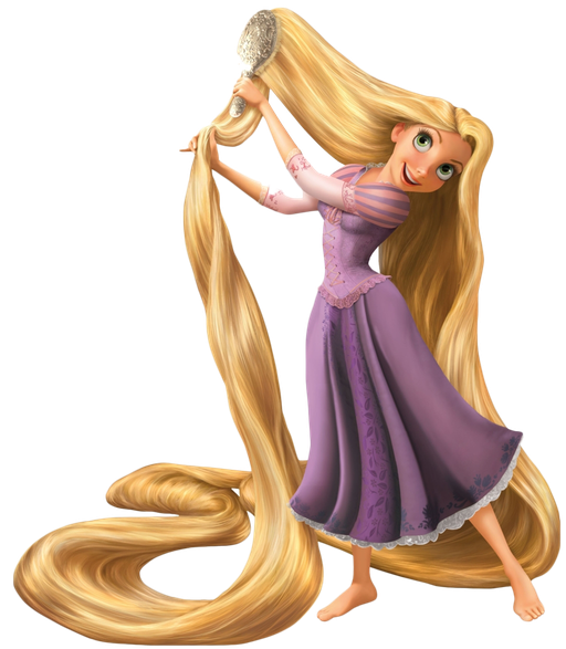 Rapunzel Png Isolated Image (gray, indigo, black, plum, salmon)