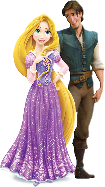 Rapunzel Png (gray, plum, black)