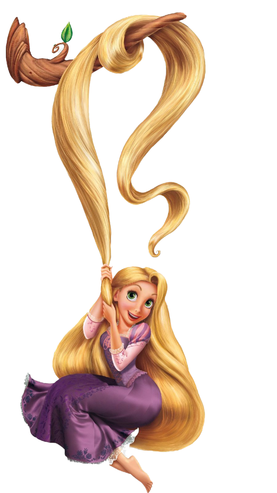 Rapunzel Tangled Png Images (white)