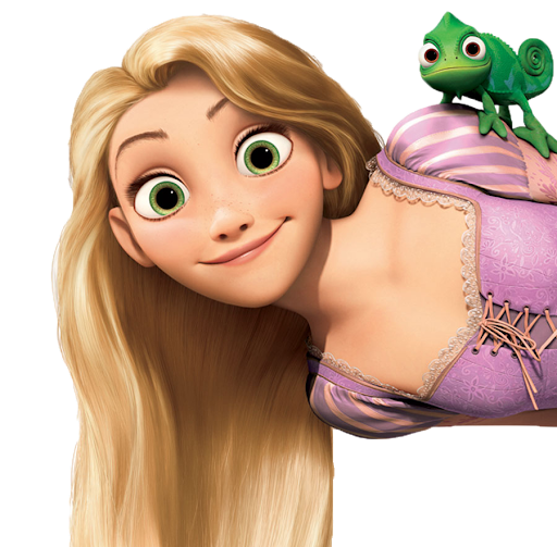 Rapunzel Tangled Png Photo (black, maroon, pink)