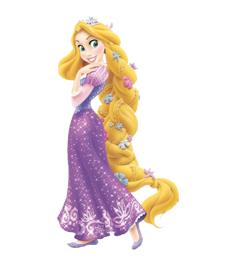 Rapunzel Tangled Png (gray, white)