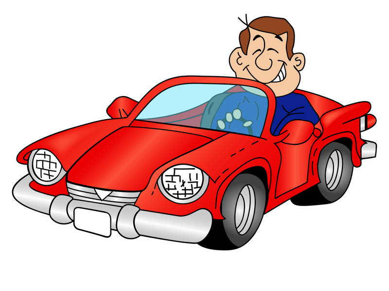 Car Cartoon Png Clipart (chocolate, red, black, white, mint)