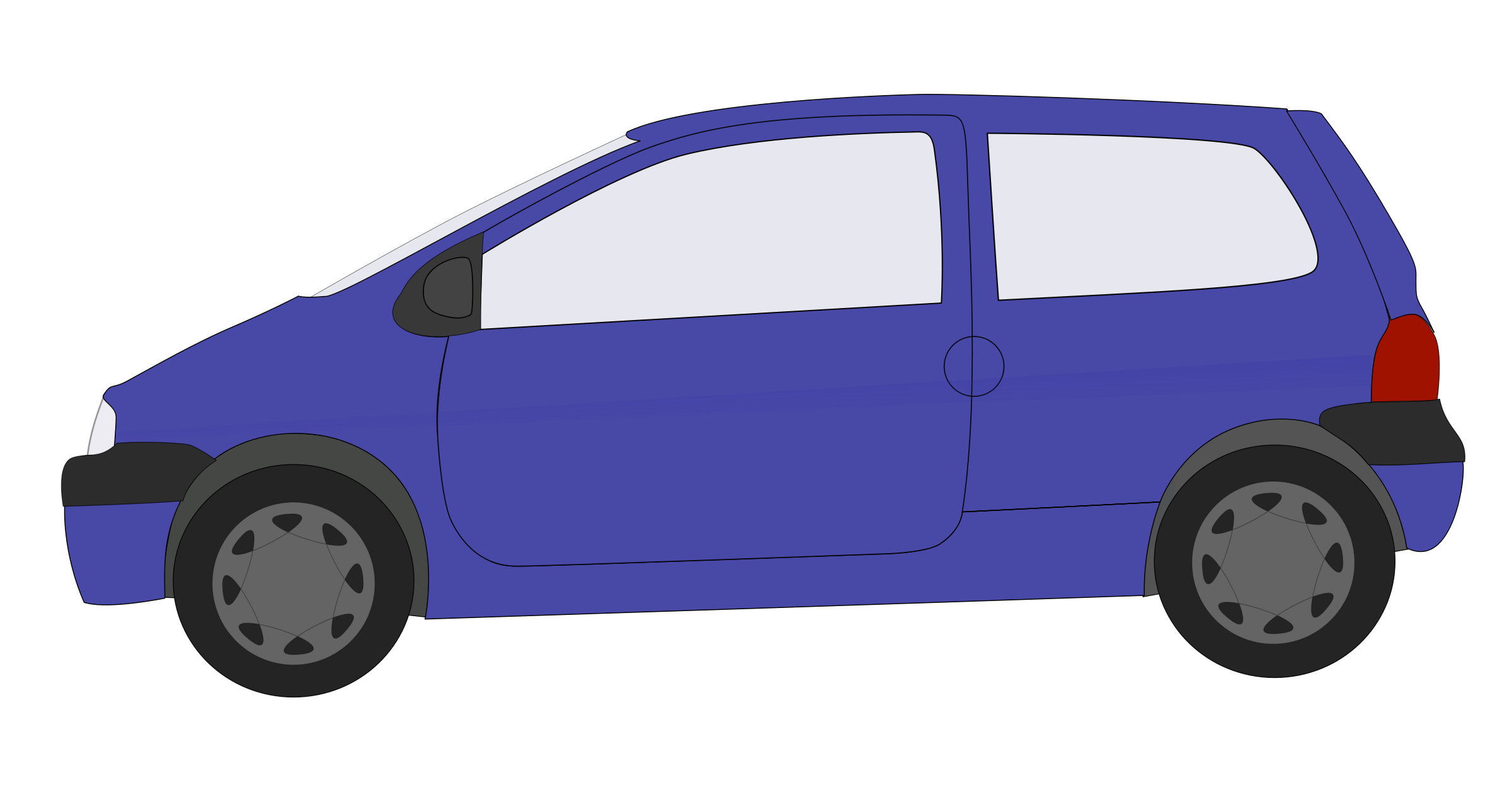 Car Cartoon Png Hd (black, indigo, lavender, gray)