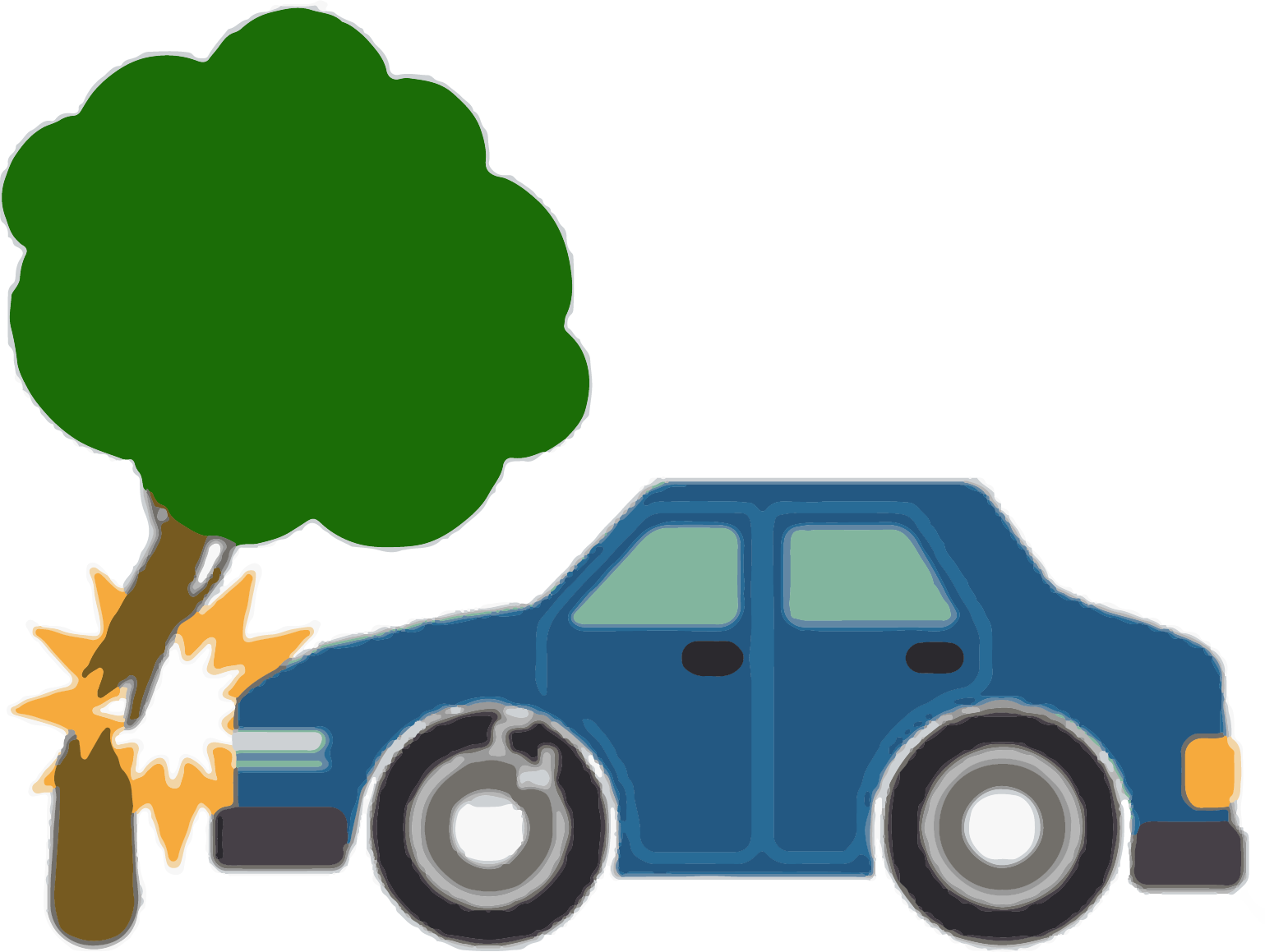 Car Crash Png Picture (green, teal, white, gray, olive)