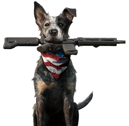 Far Cry 5 Png File (black)