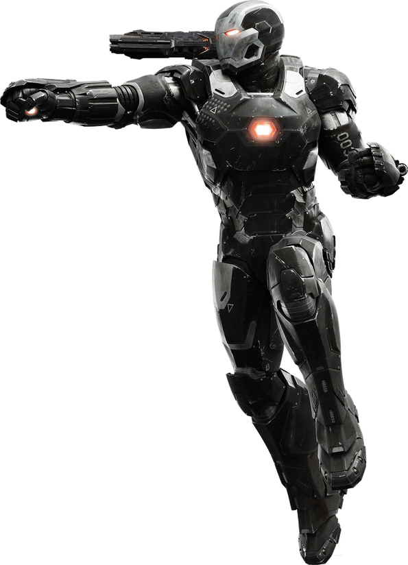 War Machine Png Isolated File (black)