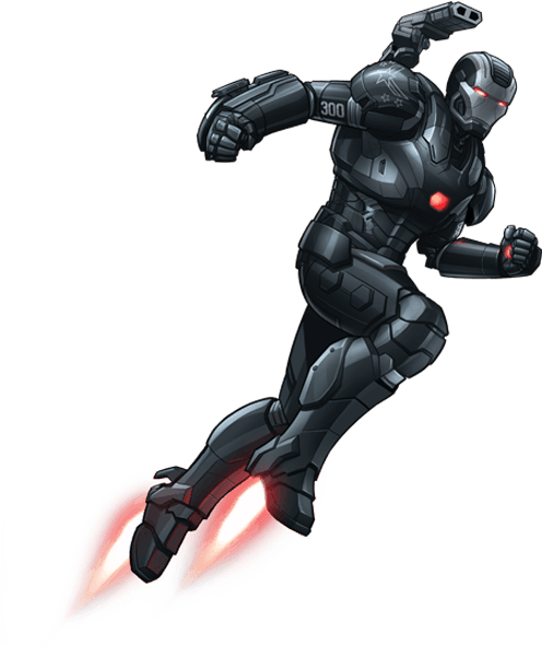 War Machine Png Isolated Photo (black, white)