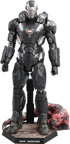 War Machine Png Isolated Pic (black)